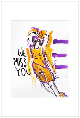We Miss You 24 (12" X 18" print)