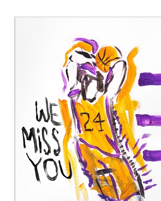 We Miss You 24 (12" X 18" print)